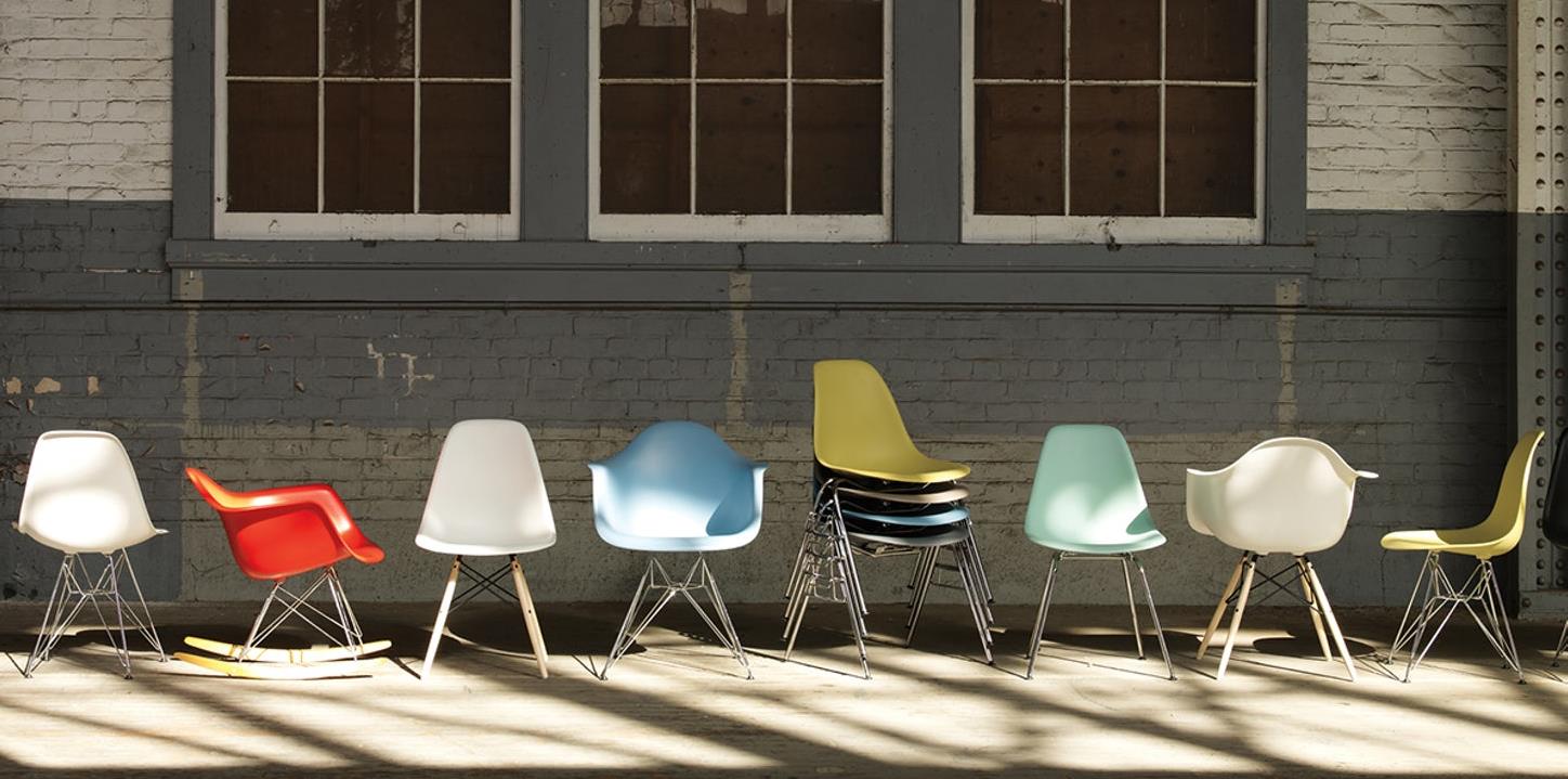 Eames Shell Chair designed by Charles and Ray Eames