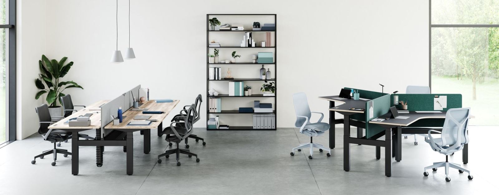 Ratio Workstation by Herman Miller available exclusively in Canberra at designcraft