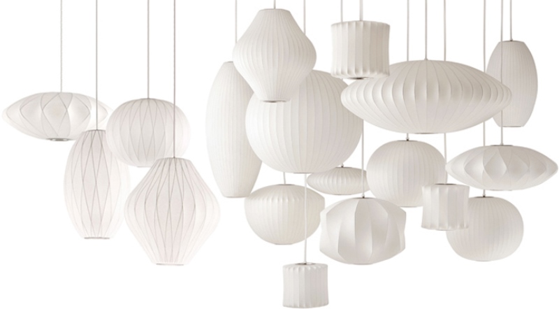 Herman Miller Nelson Bubble Pendant Lighting available at designcraft in Canberra