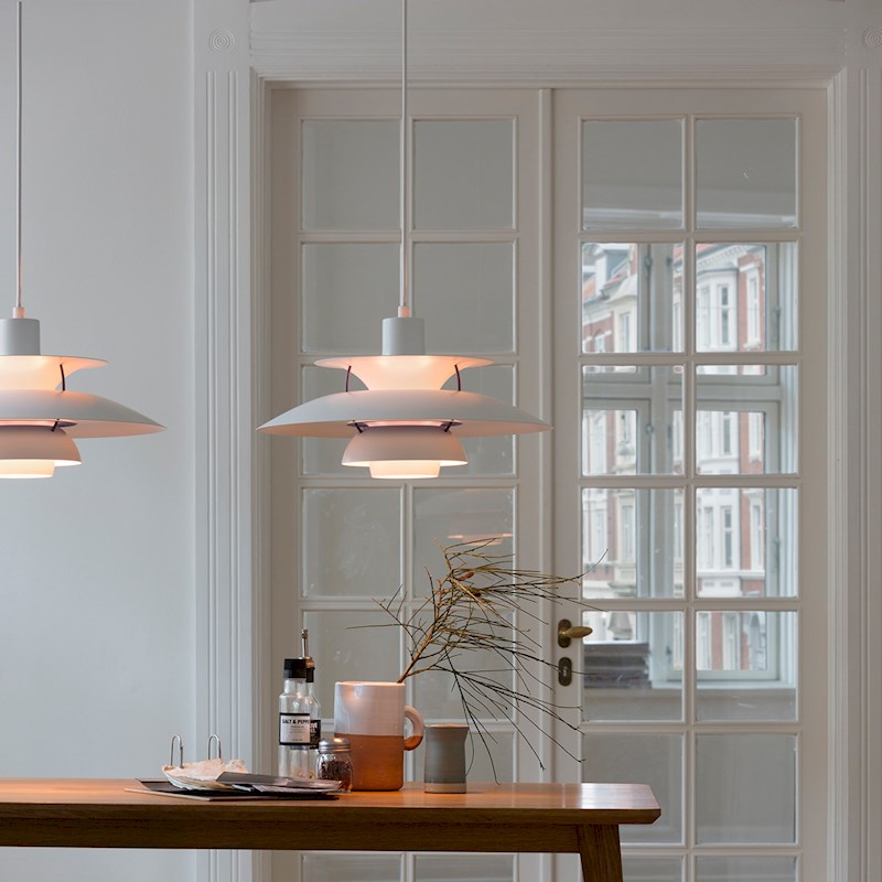 Louis Poulsen A PH5 Pendant Lighting available at designcraft in Canberra