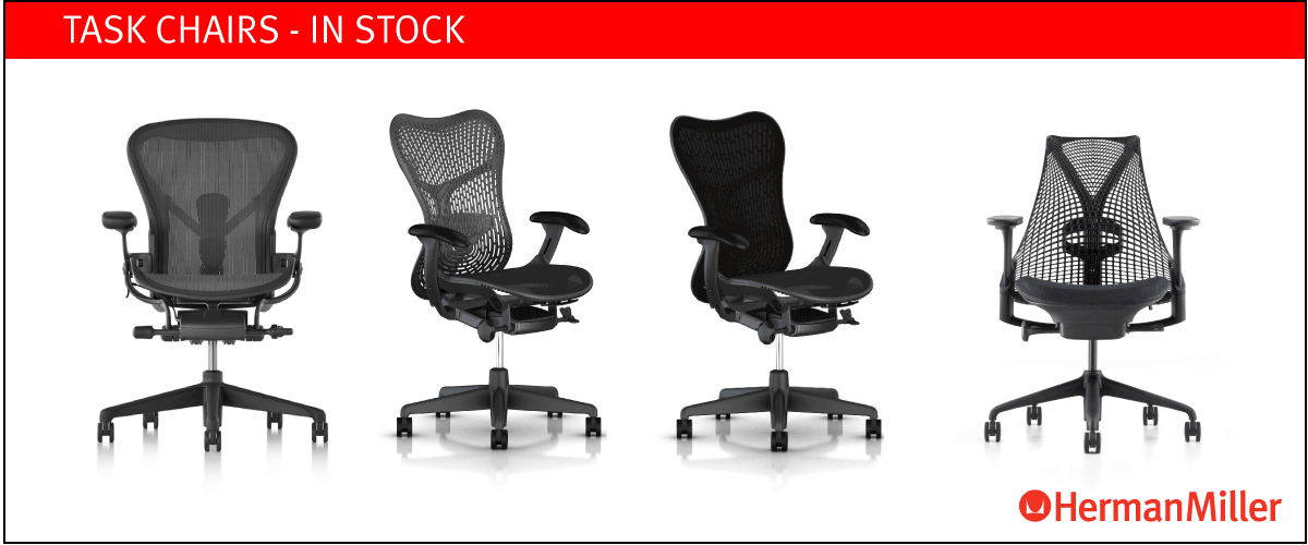 Work Chairs in stock at designcraft
