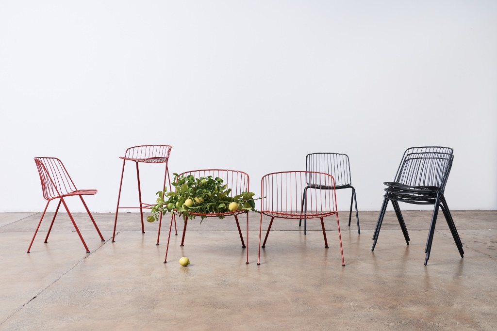 Terrace Outdoor Seating Collection designed by Adam Cornish for NAU