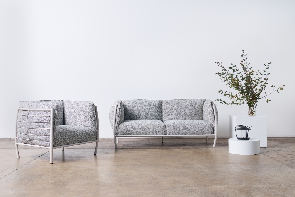 Yuki Outdoor Sofa & Armchair designed by Adam Cornish for NAU