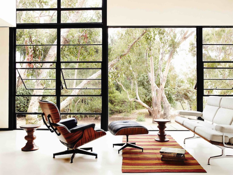 Eames Lounge Chair and Ottoman by Charles and Ray Eames