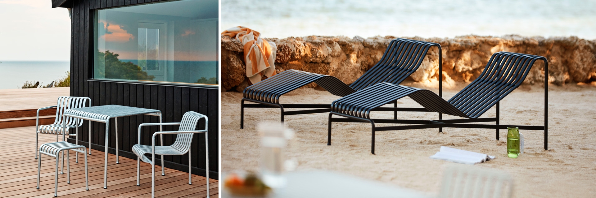 Palissade Collection by Hay, Palissade Outdoor Collection designed by French brothers Ronan and Erwan Bouroullec,