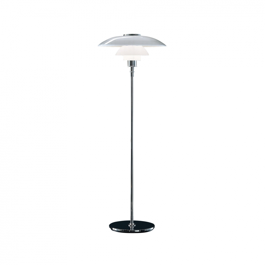 PH 4½-3½ GLASS FLOOR LAMP