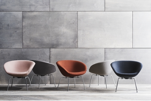 The Pot chair by Fritz Hansen, The Pot Chair designed by Arne Jacobsen, We are pleased to reintroduce the Pot chair created in 1959