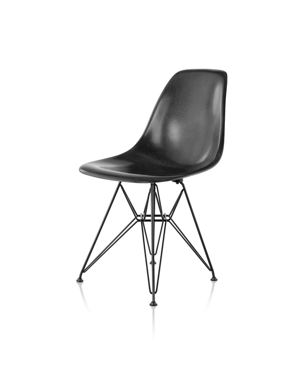 Eames Moulded Fiberglass Chair DSR, Eames Moulded Fiberglass Chair with Wire Base, Eames DSR with Fiberglass, DSR chair with fiberglass 