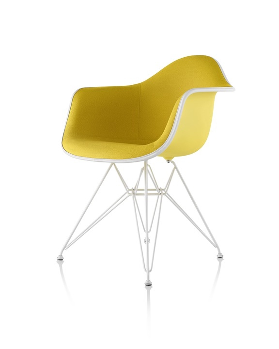 Eames plastic armchair, Eames DSW with arms, Eames Plastic Chair with arms 