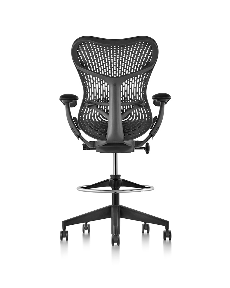 Mirra 2 stool designed by Studio 7.5 for Herman Miller, MIrra 2 work stool 