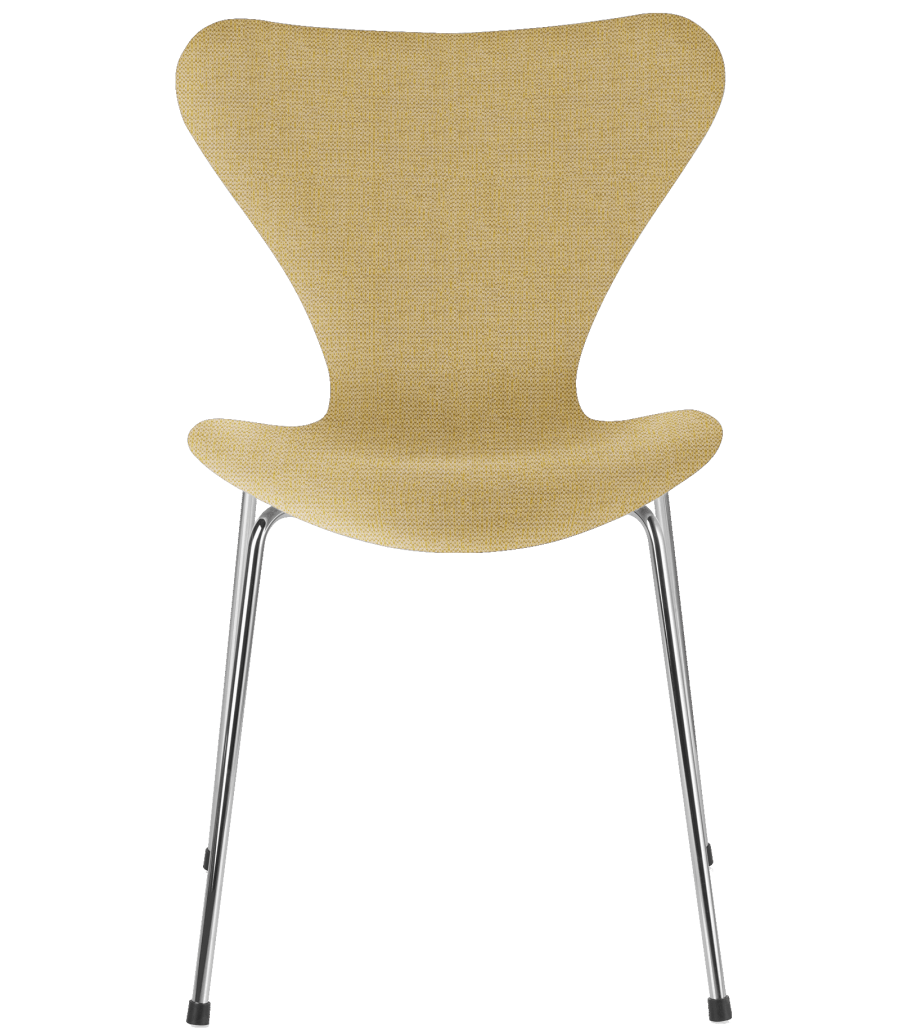 Series 7 designed by Arne Jacobsen fritz hansen, Series 7 upholstered  seat 