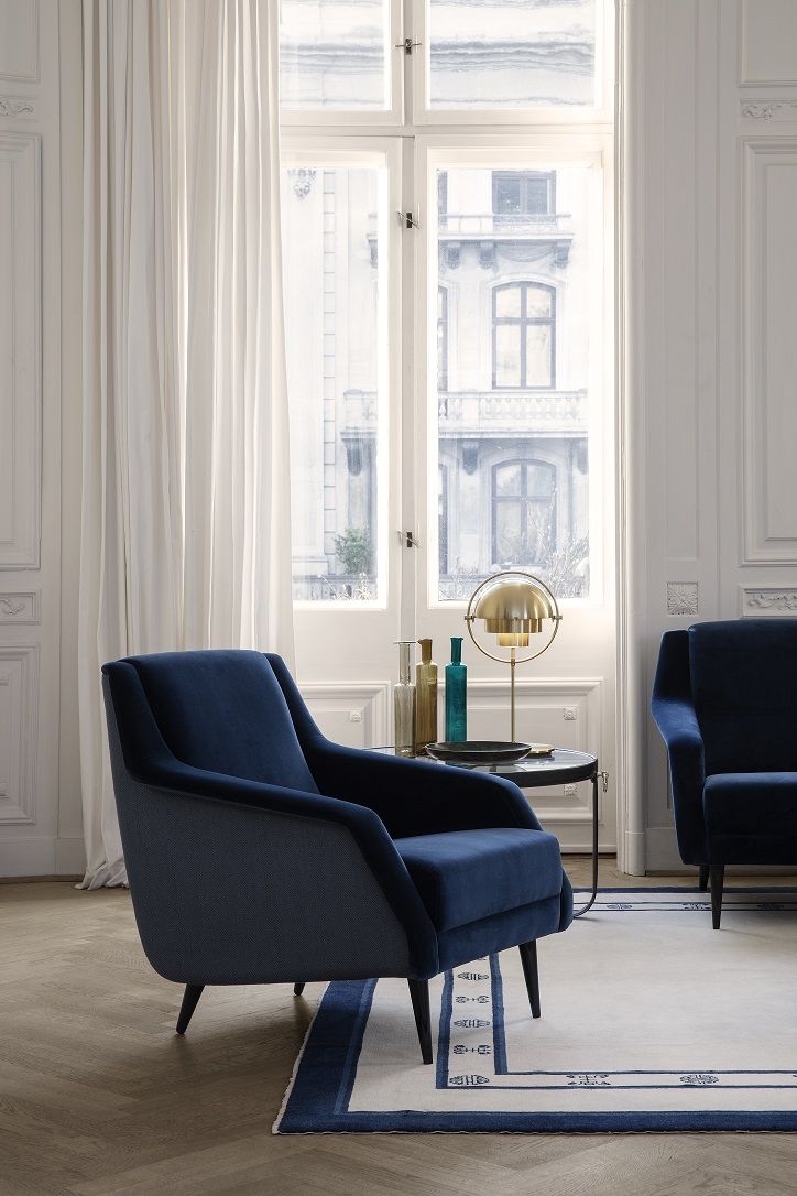 Multi-Lite Table Lamp, CDC1 Lounge chair and Adnet Coffee table Multi-lite table lamp designed by Louis Weisdorf, Gubi Multilite table lamo, Multi-lite table lamp by Gubi