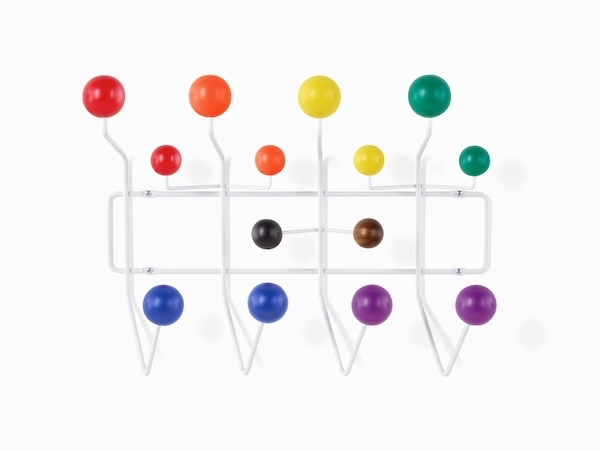 Eames Hang-It-All coat rack Pride version, Pride Hang-It-All by Herman Miller, Herman Miller Eames Hang-It-All LGBTQ