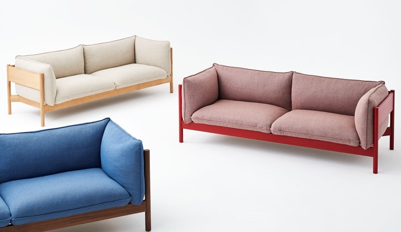 Arbour Sofa designed by Daniel Rybakken and Andreas Engesvik for HAY, HAY Arbour Eco sofa 