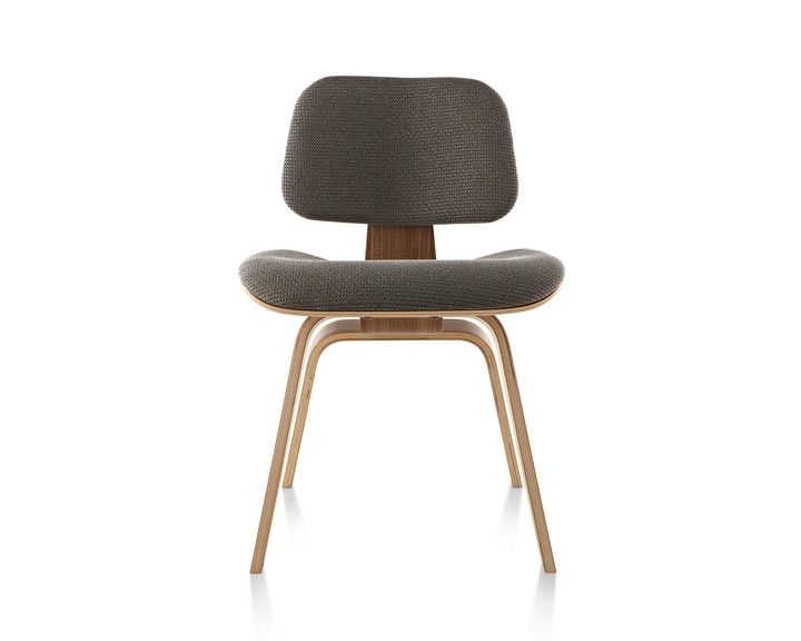 Eames Moulded Plywood Dining Chair with Wood legs, Herman Miller Eames DCW