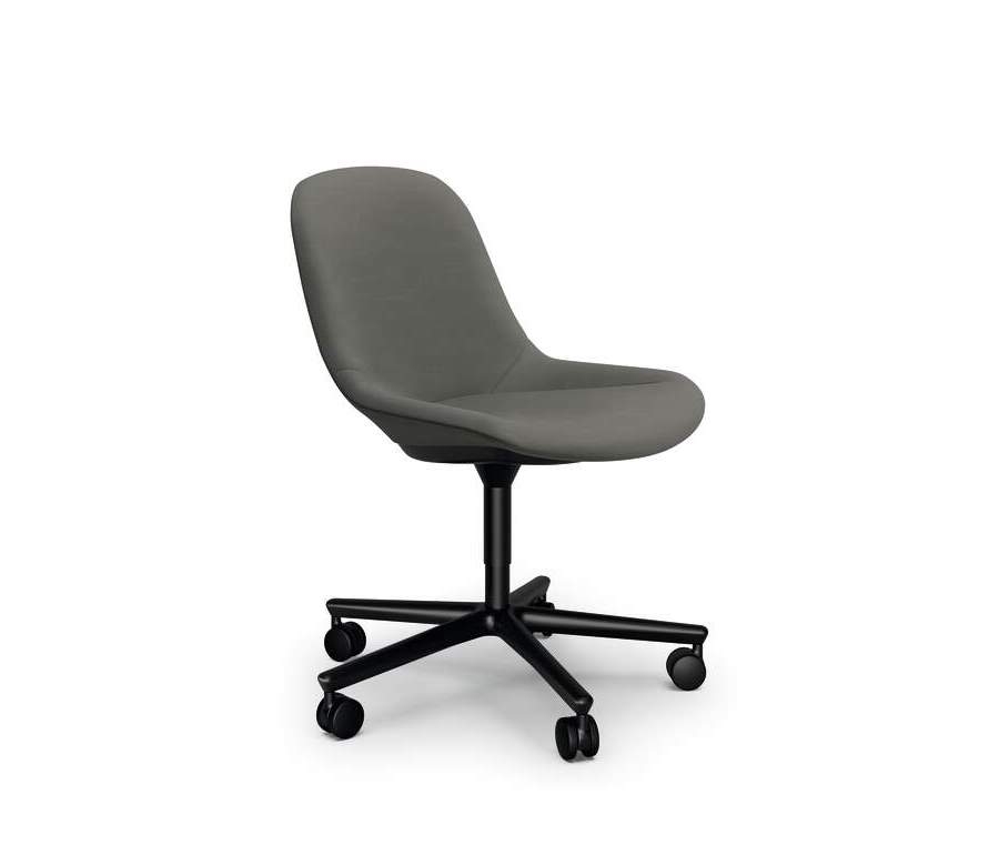 Sheru chAIR on Castors Sheru chair designed by EOOS for Walter Knoll, Walter Knoll Sheru dining chair, Sheru dining chair by EOOS for Walter Knoll
