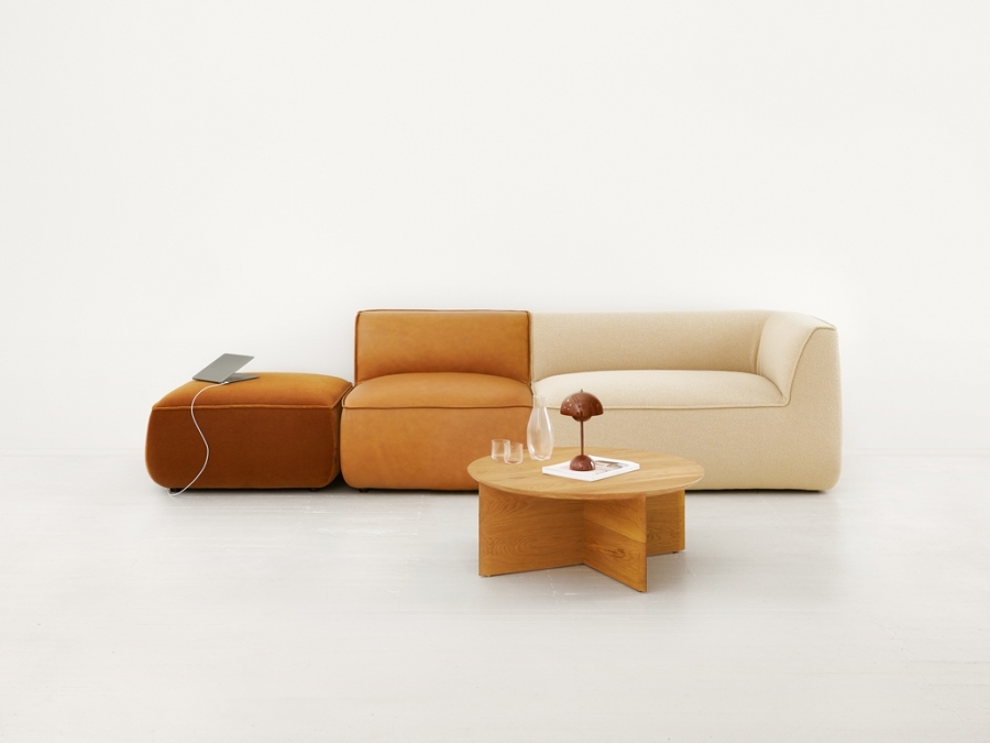 Sofala Configuration 1 Sofala Modular Sofa designed by Adam Goodrum for NAU