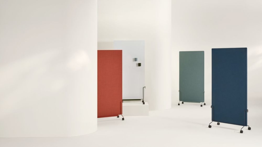 OE1_Mobile Whiteboard Markerboard_Mobile Easel_all OE1 Workspace Collection, Collaborative space, Desk and workspace, Mobile Easel