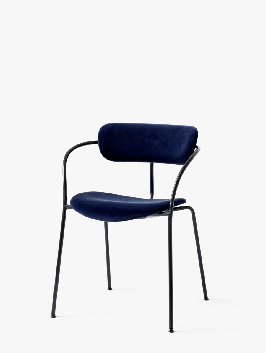 Pavilion AV13 Armchair Velvet 09 Blue Midnight