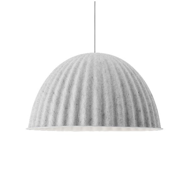 Under the Bell Pendant Lamp by Muuto, Muuto felt pendant lamp 
