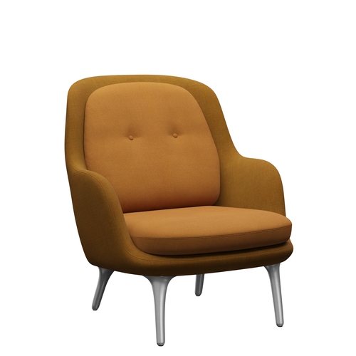 Fri Lounge Chair designed by Arne Jacobsen for Fritz Hansen, Fritz Hansen Fri Lounge Chair 