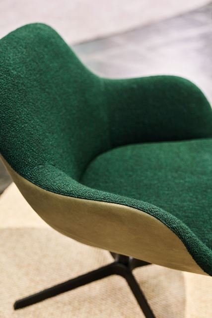 Sheru Armchair with 4 star base Sheru Armchair designed by EOOS for Walter Knoll