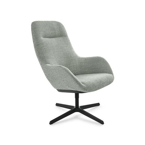 Sheru Lounge Chair with 4 star base Sheru Lounge Chair designed by EOOS for Walter Knoll