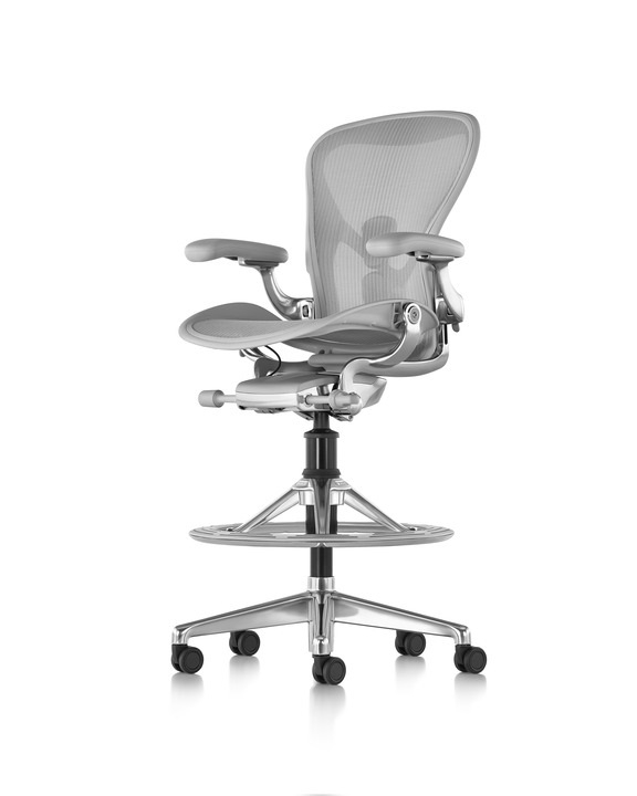 Aeron stool by Herman Miller, Aeron designed by Don Chadwick and Bill Stumpf