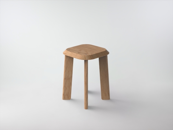 Humble Timber Stool by Furnished Forever, Available at designcraft Canberra