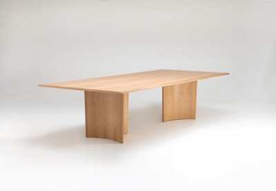 Crevasse dining table designed by Ross Didier, Didier Crevasse table