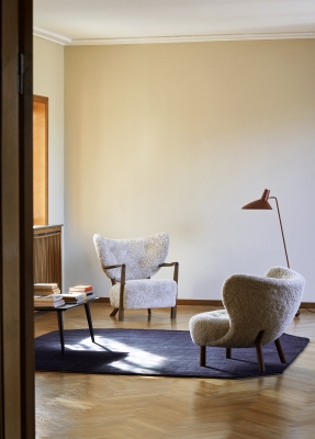 Little Petra VB1 &Tradition, Little Petra lounge chair designed by Viggo Boesen, &Tradition Viggo Boesen lounge chair, Wulff Lounge Chair &Tradition 