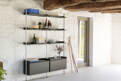 Pier System Designed by Ronan & Erwan Bouroullec for HAY, HAY Pier Shelving System