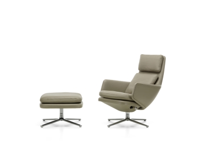 Grand Relax Chair and Ottoman designed by Antonio Citterio, Vitra Grand Relax 